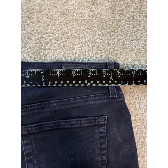 AG Adriano Goldschmied The Legging Ankle Jeans Womens Black Denim Size 27 R D266 - Picture 9 of 12